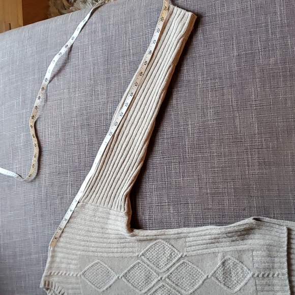 ALLAWAY Beige cashmere sweater size S - Picture 12 of 12